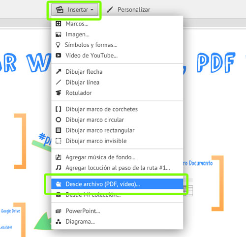 Insertar un Documento o PDF en Prezi | MiPrezi